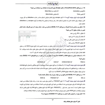 سوالات استخدامی شرکت میلاد شیرین بهار با پاسخ ایران عرضه (جزوه فنری)