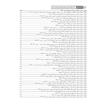 کتاب بانک سوالات تالیفی مصوبات شورای‌ عالی شهرسازی و معماری ایران (آقداش - نوآور)