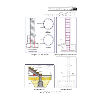 کتاب راهنمای جامع اجرای اجزای بتنی سازه‌ها 3 (روش‌های اجرا از فونداسیون تا دال ) | خمسه پور - نوآور