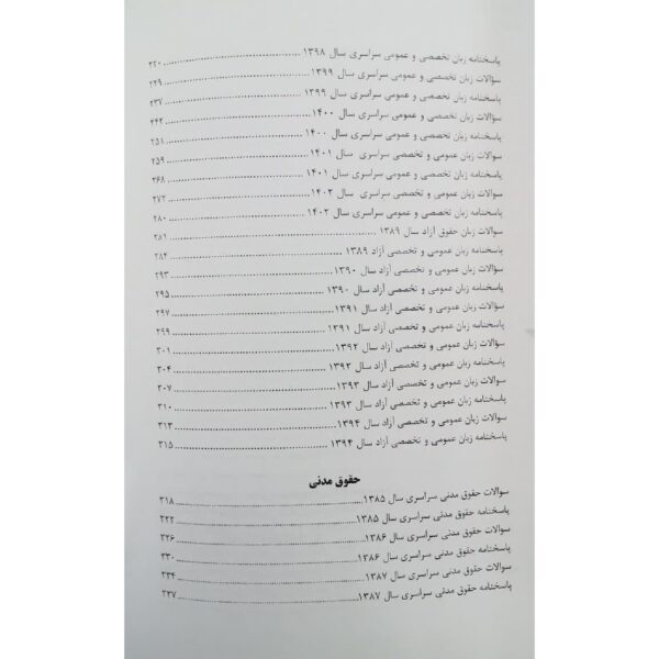 کتاب بانک سوالات ارشد حقوق تجارت بین الملل انتشارات اندیشه ارشد اثر گروه مولفین (85 تا 1402)